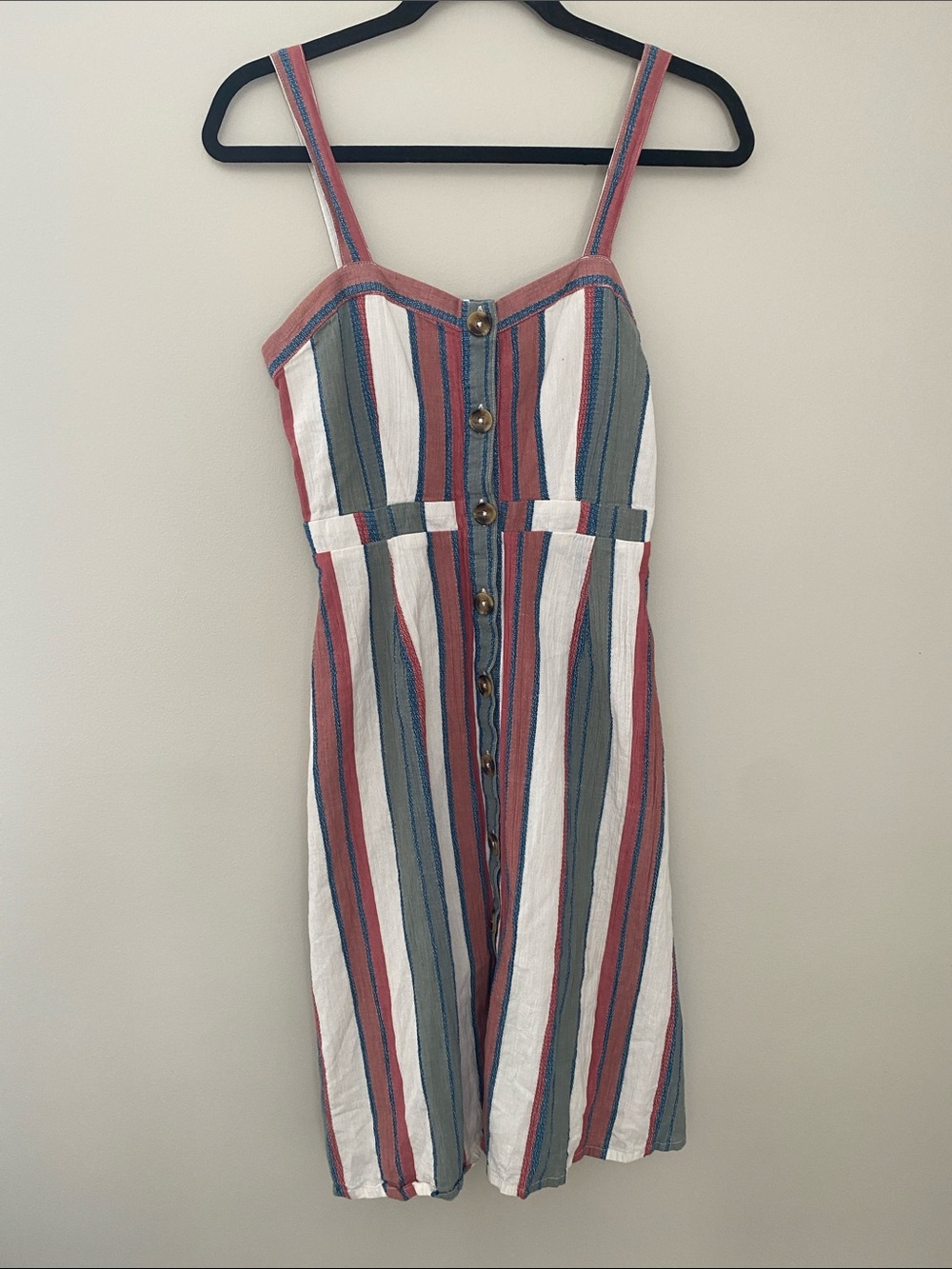 🎉 BOGO Blue Rain Cotton Striped Dress 🎉